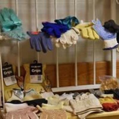 Large Lot of Gloves -Medical, Gardening, Leather, Etc.
