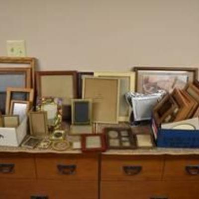 Large Lot of Picture Frames