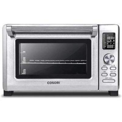 COSORI 12-in-1 Air Fryer Toaster Oven Convection Roaster with Rotisserie & Dehydrator, 100 Original Recipe, 30L, Silver