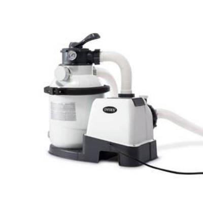 Intex Krystal Clear Sand Filter Pump for Above Ground Pools, 10-inch, 110-120V with GFCI
