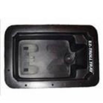 Ez-troll Fishing Boat Motor Tray, Black