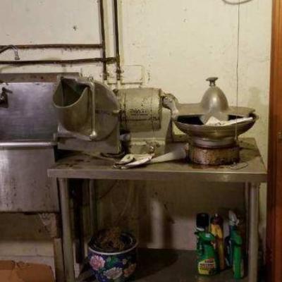 Hobart meat slicer