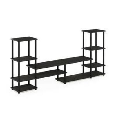 FURINNO Turn-N-Tube Grand Entertainment Center, EspressoBlack