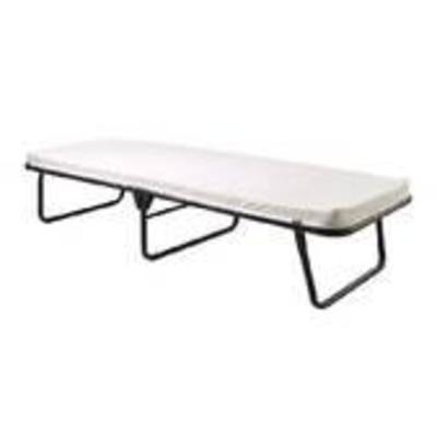 Jay-Be Saver Folding Bed with Airflow Mattress, Regular, BlackWhite