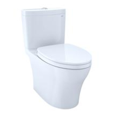 TOTO AQUIA IV REGULAR HT WASHLET+ DUAL FLUSH COTTON