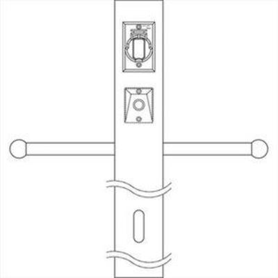 Kichler Lighting 49907AZ Direct Burial Aluminum Post, Architectural Bronze
