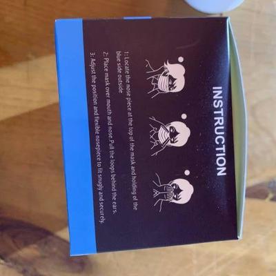 Non-Medical Face Masks, 3 ply protection 50 masks....