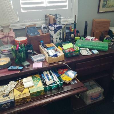 Tons of office supplies