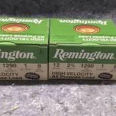 Lot of 40 12 Gauge Shells 2 34 in 1oz Shot Remington All Purpose Load