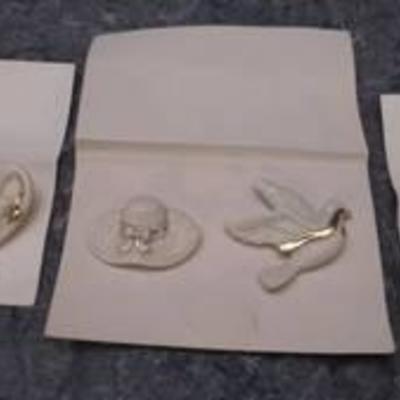 Lot of 4 Lenox Pins