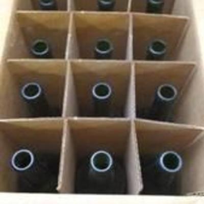 Lot of 12 Wine Bottles 750ml