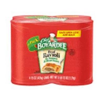 CHEF BOYARDEE Beef Ravioli, 60 OZ