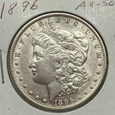 1896 Morgan Silver Dollar