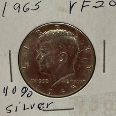1965 Kennedy Half Dollar - 40% Silver