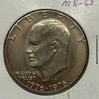 1776-1976 Bicentennial EISENHOWER DOLLAR