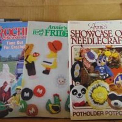 Assorted Showcase of needlecraft magazines
