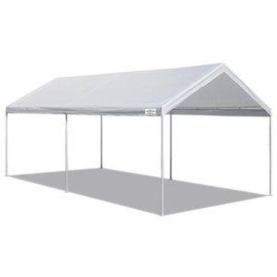 Caravan Canopy Sports 10' X 20' Domain Carport Garage, White