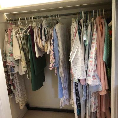 Sleepwear, shape wear and tablecloths