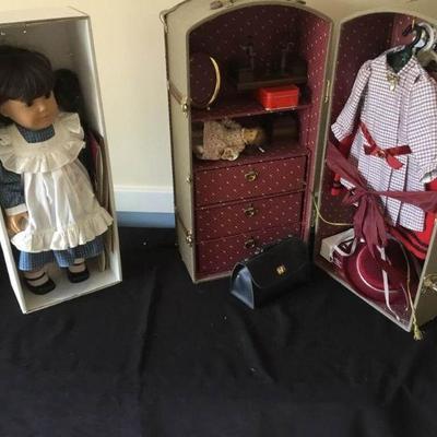 Samantha American Doll and Trunk