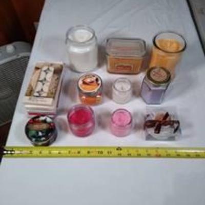 Large candle lot
