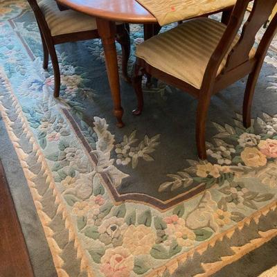 Sculpted rug