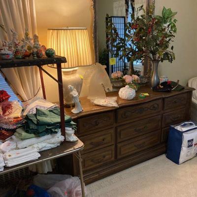 You can put a lot of clothes in this dresser!
