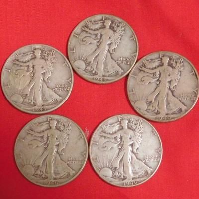 Walking Liberty Half Dollars
