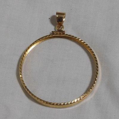 Gold Coin Holder