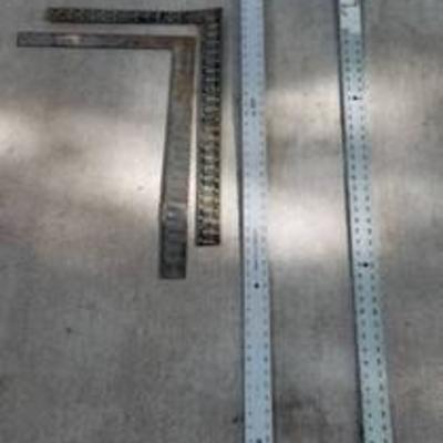 2 Dry-Wall Squares and 2 Carpenter's squares