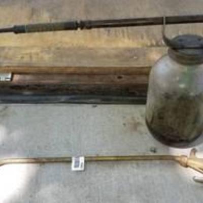 2 vintage sprayer nozzles