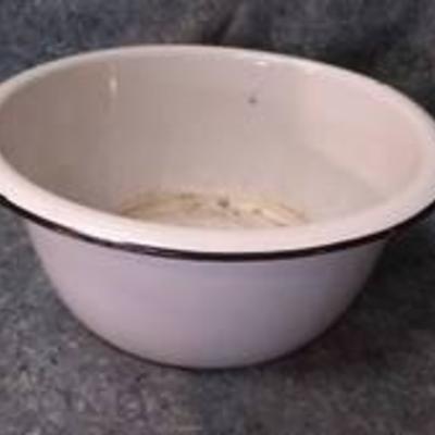 Large Enamelware Bowl