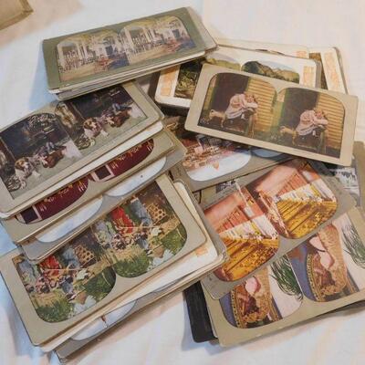 Group of Stereo Cards