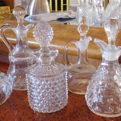 Collection of Cruets