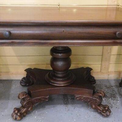 Mahogany Server or Library Table