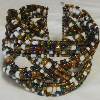 Bead Cuff Bracelet
