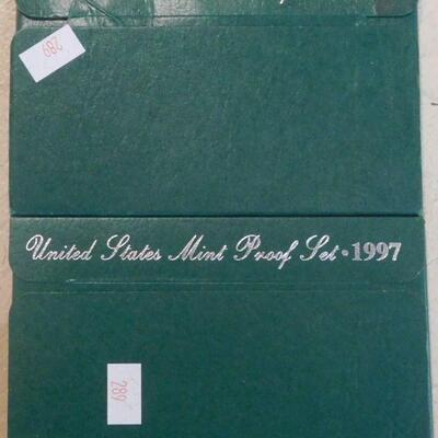 1997 and 1998 Proof Sets