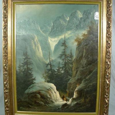 Ludwig Muninger (1929-1997 (German) - Original oil