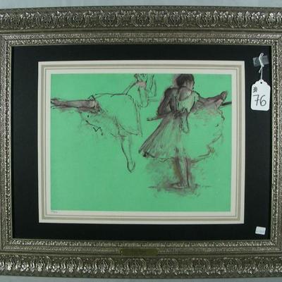 Edgar Degas (1834-1917) French - Lithograph