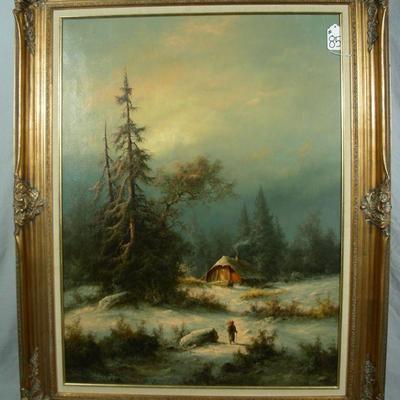 Ludwig Muninger (1929-1997 (German) - Original oil