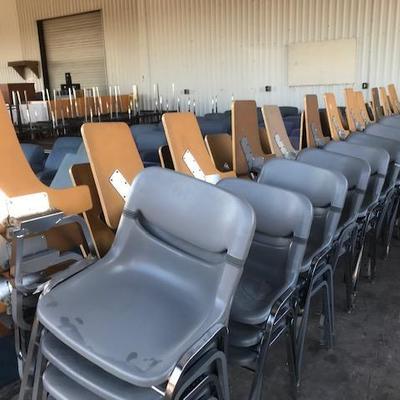 Metal Arm Table Chairs
