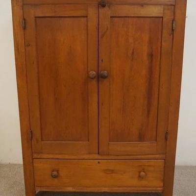 1005	ANTIQUE 2 DOOR 1 DRAWER COUNTRY JAM CUPBOARD

