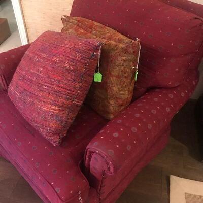 Pair of Stuffed Side Chairs