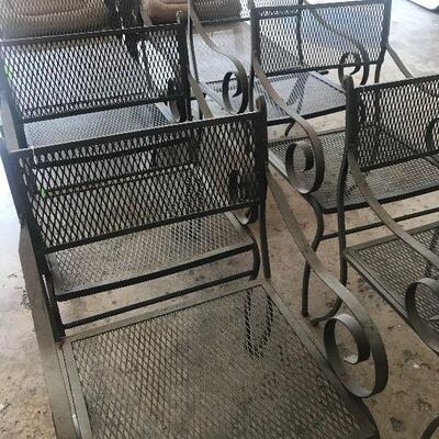 Wrought Iron Patio Chairs