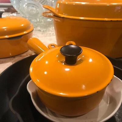 Le Creuset Orange Cookware