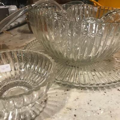 Vintage Punch Bowl set