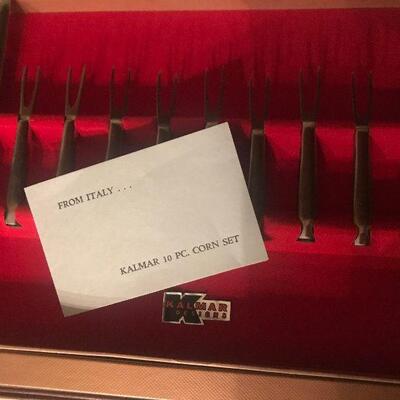 Vintage Kalmar 10 pc Corn Set 