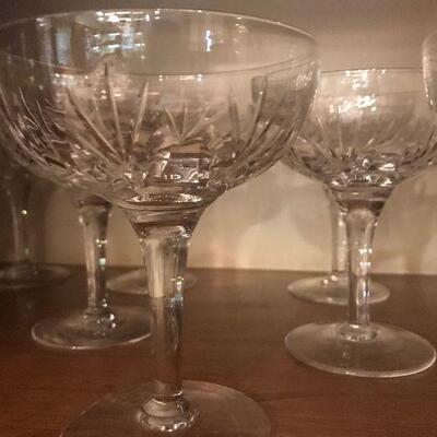 Crystal Champagne Glasses
