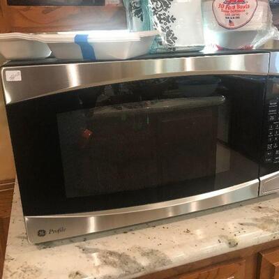 GE Profile microwave