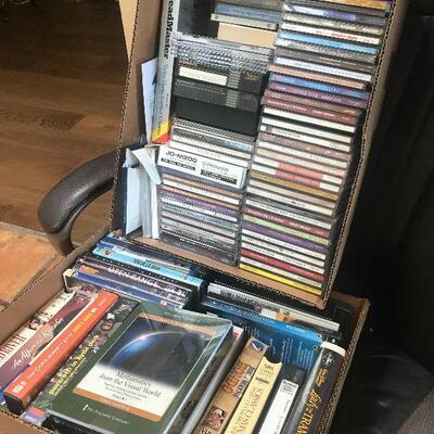 CDs and DVDs