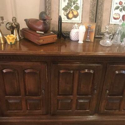 Vintage Buffet, lots of storage